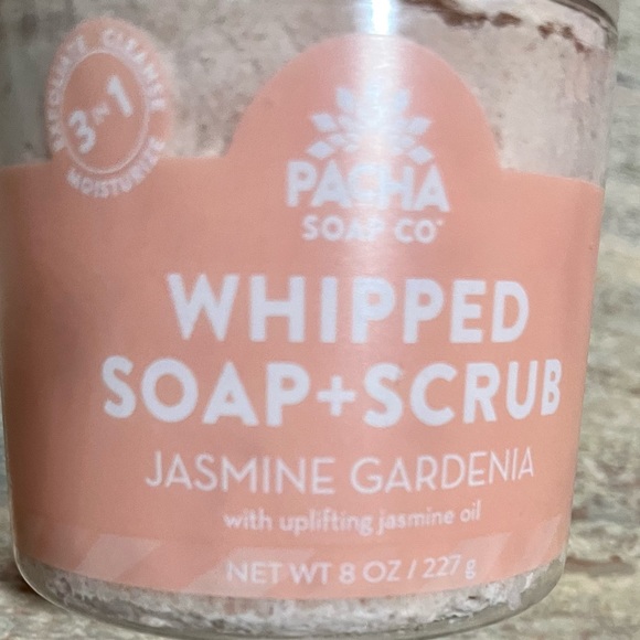 New Pacha Jasmine Gardenia whipped soap and scrub - Picture 4 of 12